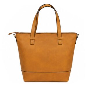 Women’s Tan Leather Tote Bag